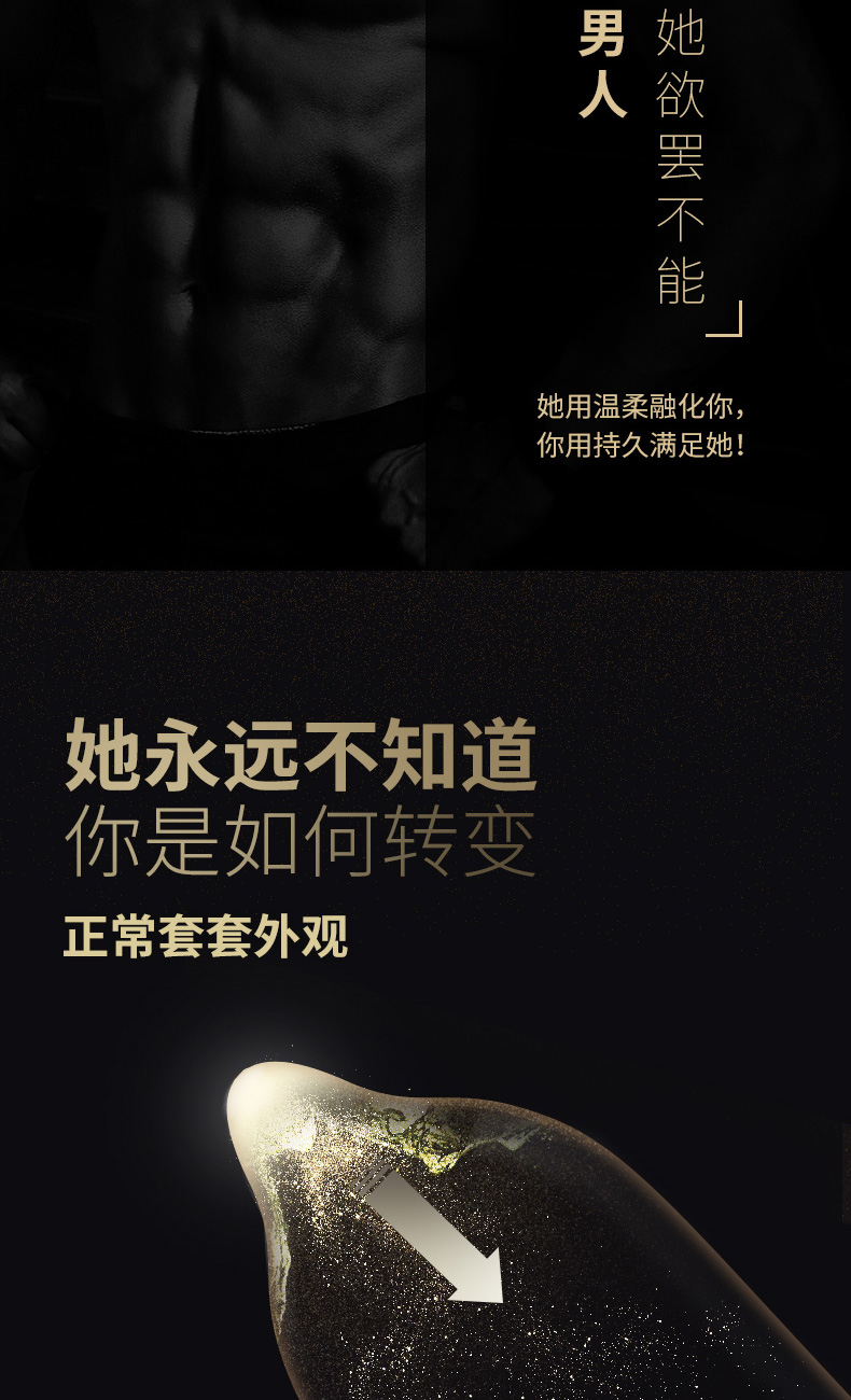 杰士邦 黄金持久超薄避孕套组合 14只 延时更长见效快 图7