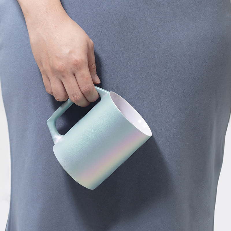 Elephant aurora large-capacity cup couple mug ins wind girl ceramic coffee cup office home