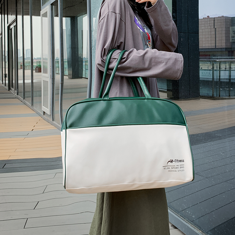 Large Capacity Short Travel Bag Handbags Swimming Waterproof Bag Sports Fitness Bag For Business Trip Luggage Cashier Bag