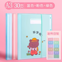 5520 синий+розовый+зеленые 30 страниц