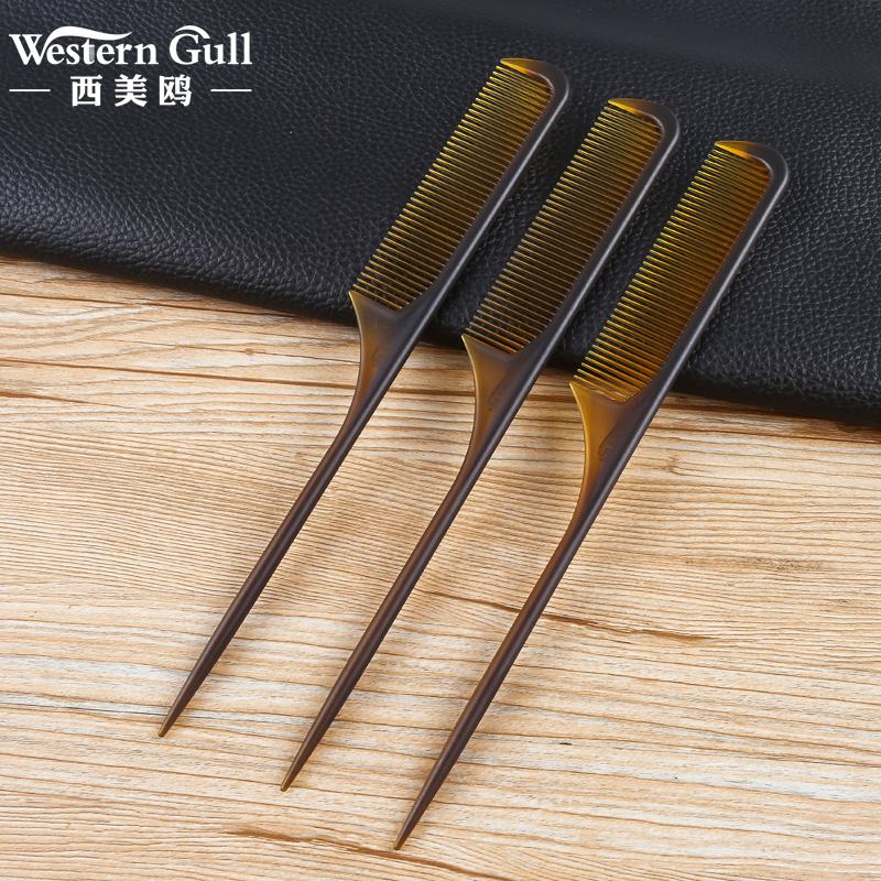 Pointed Tail Comb Slapped Hair Pan Comb Long Hair Comb Children Pointed Comb Distribution Line Baby Girl Special Teeth Dense Comb