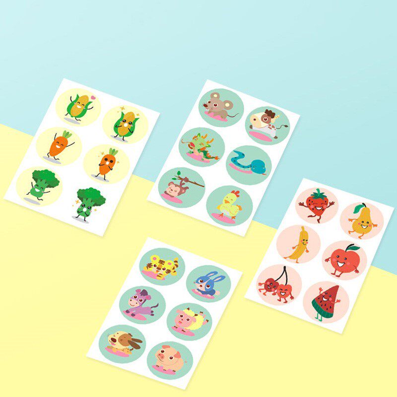 Tang Mosquito Repellent Sticker Plants Outdoor Mosquito Anti-Sticker Paper Twelve Zodiac Shaw Cartoon Adult Children's Baby Protection