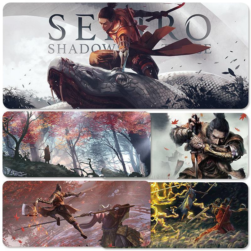 Only Wolf MOUSE MAT OVERSIZE COMPUTER BOYS MAT NOTEBOOK GAME SPECIAL LOCK EDGE THICKENED KEYBOARD MAT MALE TABLE MAT