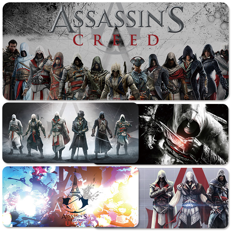 Assassin Dogma Dogma Pads Oversized Laptop Pads Boys Games Special Electric Race Lock Side Thickened Table Mat
