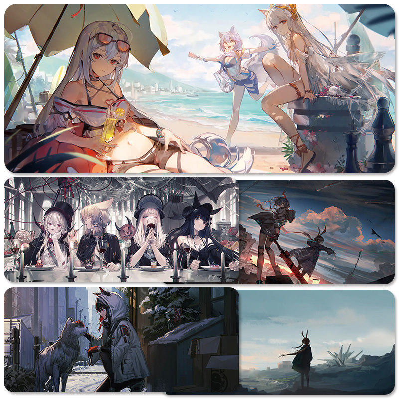 Tomorrow's Ark mouse pad oversized gaming mouse pad custom table pad game keyboard high-value large notebook