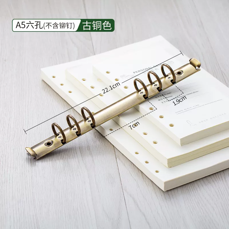 Золотая книга с аксессуарами, лист отрывающийся, DIY, 5A, розовое золото