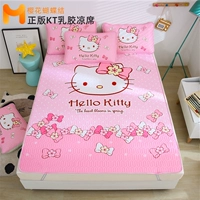 Шелковый коврик с бантиком