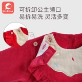 Детский демисезонный нагрудник, детское вельветовое водонепроницаемое термобелье, фартук для еды для принцессы, юбка, анти-грязь, сзади на завязках