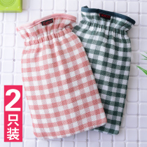 Gloves bath towel mud strong bath towel household bath artifact double-sided lady no pain back rub adult