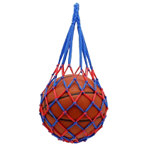 Football net bag single-pack basketball volleyball polyester rope thickened storage mesh bag student children thickened ball net bag