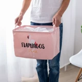 Ткань для домашнего использования, нижнее белье, коробка для хранения, корзина для хранения, носки, ящик для хранения, из хлопка и льна