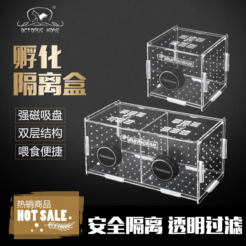 Australian Octopus Home Selected Peacock Fish Magnetic Suction Combined Acrylic Hatching Isolated Case Fish Tank Breeding Spawning