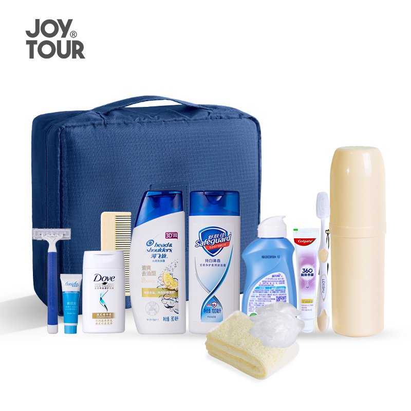 Travel Toiletries Suit Portable travel hotel Hotel Wash Bag Gift Box Trial Kits Shampoo water body wash