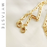 MYTASTE Золотая медная сумка на одно плечо, сумка через плечо, аксессуар для сумки, делается под заказ