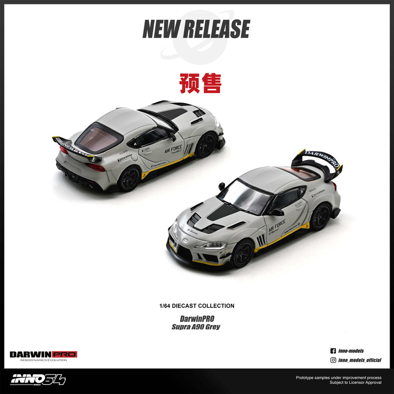 [Oseky]Inno Toyota Toyota Supra A90 Darwinpro Darwin Matte Gray