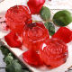 Lin Die Yunnan handmade rose essential oil soap face soap cleansing bath soap transparent flower petals cleansing soap