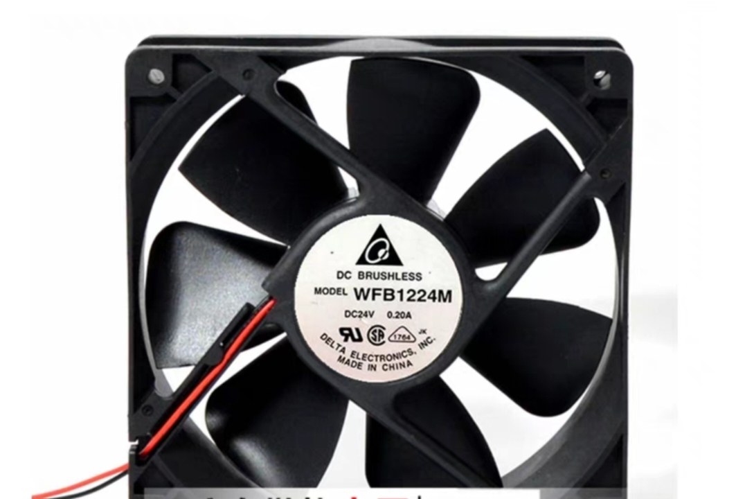 全新台达DELTA 12025 双滚珠24V 0.20A变频器散热风扇 WFB1224M