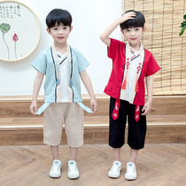 Childrens Han clothes boys ancient clothes with less Lords clothes Summer superfairy to perform in childrens spring and autumn Chinese windy and tango