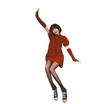 2023 Winter New Years Frying Street sleeve design in the long - fashioned sweater