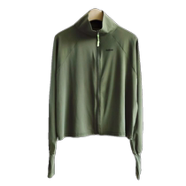 upf50 ice silk breathable stand collar hoodless sun protection clothing for women short summer new anti-UV professional sun protection clothing