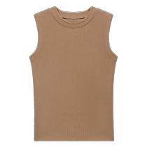 Spring and autumn inner wear for women with suits simple slim fit sleeveless bottoming shirt small stand-up collar sleeveless vest