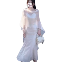 Super fairy irregular ice silk sun protection clothing tulle outer wear for women in summer with suspender skirt and blouse and air-conditioning shirt