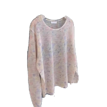 Ice silk knitted sun protection blouse for women in summer thin pink hollow long-sleeved T-shirt gauze suspender top for women