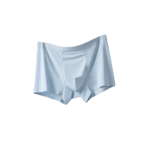 4 pieces of mens underwear 5A antibacterial crotch summer thin modal sports seamless breathable boys boxer briefs
