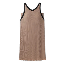 Pajamas with breast pads for women 2024 summer thin modal plus size plus size suspender pajamas sleeveless home clothes