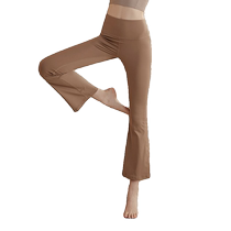 Micro-laid yoga pants for women summer thin outer wear butt lifting Barbie pants leggings tight sports fitness bell bottoms