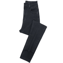Black skinny jeans for women spring and autumn outer wear leggings boot pants high waist four-way elastic slim pencil pants small leg pants