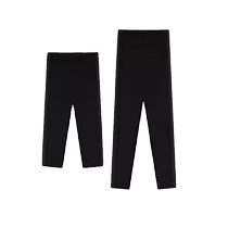 Black modal three-point leggings for women summer thin high-waisted slimming seven-point shorts tight yoga pants medium pants