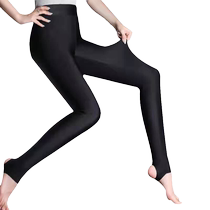 Foot-stepping glossy pants leggings for outer wear autumn and winter velvet thickened warm cotton pants high-waisted slimming elastic leggings