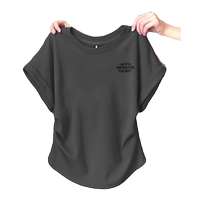 High-end gray short-sleeved T-shirt for women in summer new style slimming T-shirt temperament versatile small shirt right shoulder top