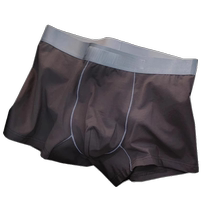 3 pairs of mens pure cotton underwear 5A antibacterial traceless comfortable hip-covering highly elastic and breathable boxer briefs mid-waist boxer shorts