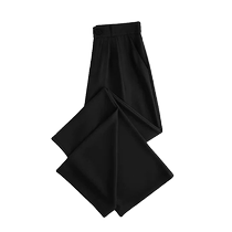 Extra long trousers for tall women black suit trousers spring and autumn new style extra long 175 straight trousers high waist wide leg trousers