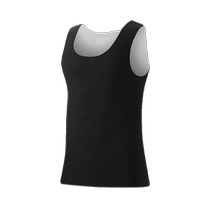 Mens thermal vest German velvet self-heating inner wear autumn and winter cashmere thermal underwear seamless thickened bottoming top