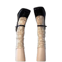 3 pairs of white ballet style lace socks for women in summer Mary Jane mesh stockings mid-calf sweet stockings