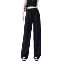 高端山本裤女夏季新款亚麻宽松显瘦阔腿裤垂感慵懒风禅意拖地裤