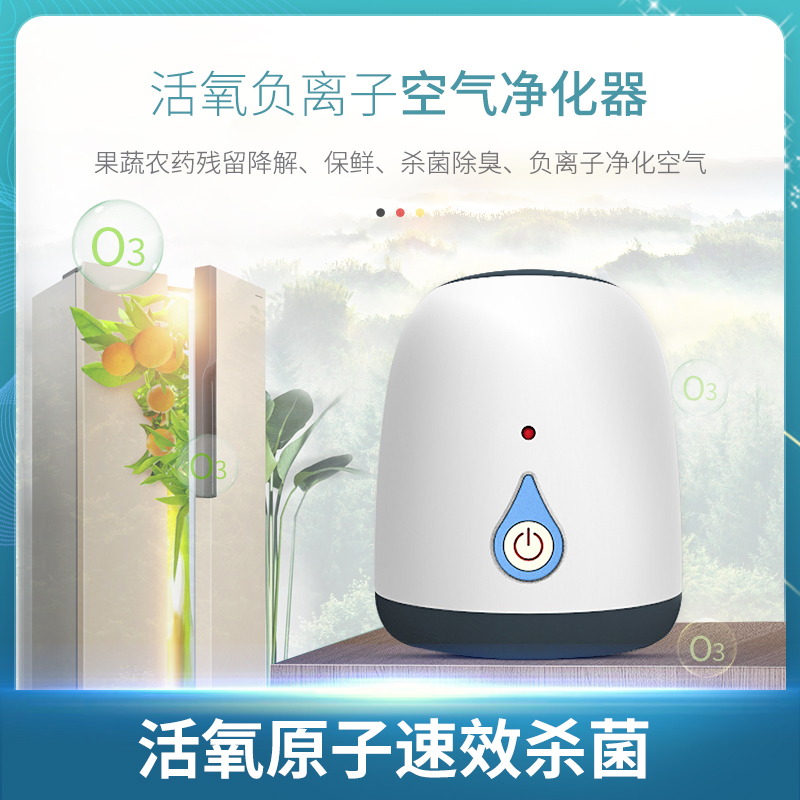 Fridge except taste theorizer ozone negative ion germicidal and deodorant eliminates peculiar smell air purifiers food freshness