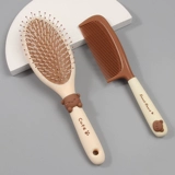 Милый кушон для выпрямления волос, расческа, подушка безопасности, кудрявый массажер, придает объем