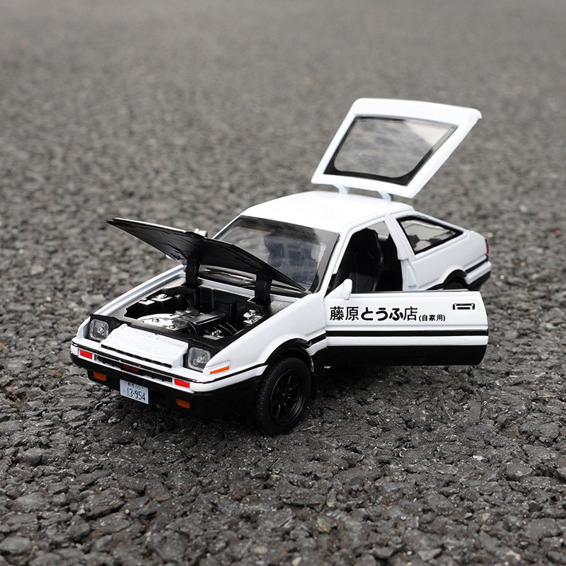 Tide-card pendulum piece ae86 Che mode alloy assembly Blue Baotenny LP770 Aston Martin 1 18 simulation model