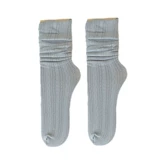 Tide, кружевные колготки, носки, белые осенние летние тонкие дышащие гольфы, средней длины