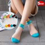 Tide, стеклянные милые летние тонкие носки, популярно в интернете