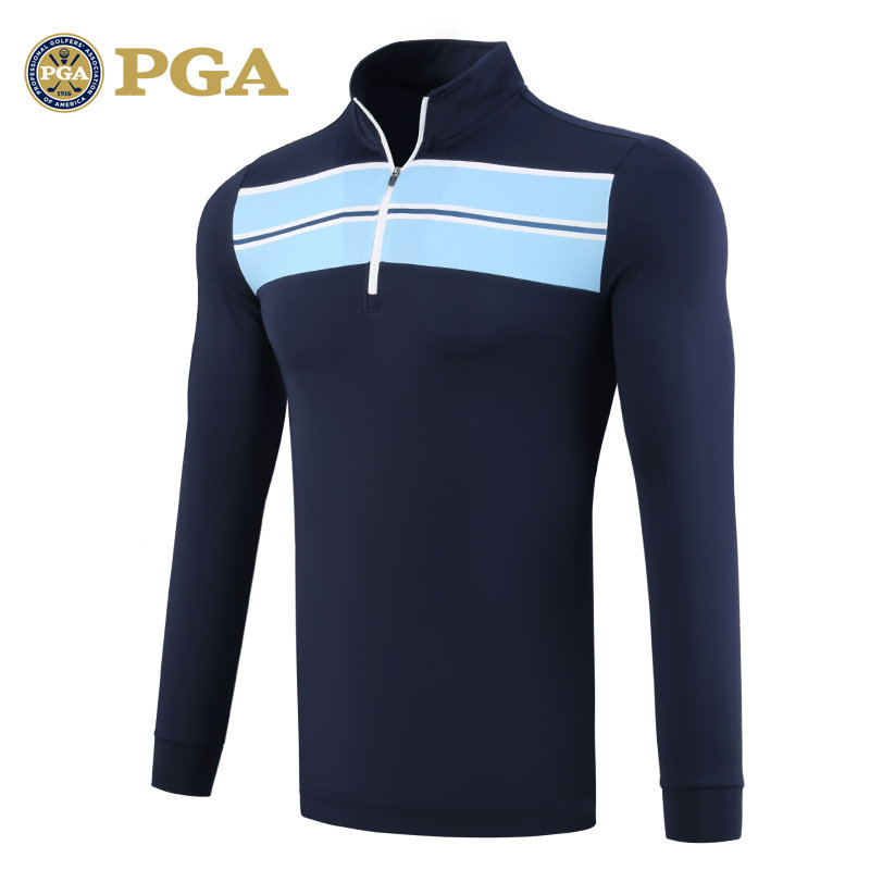 American PGA Golf Clothing Men Long Sleeve T-shirt Spring Summer Warm Men's Clothing Match