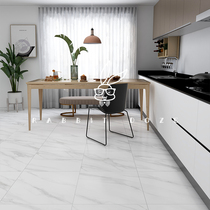 Nordic Wind Modern Minimalist Jazz White Art Background Wall Living-room Dining Room Floor Tiles Abrasion Resistant 600600