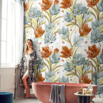 Moroccan Style Soft Light Carved Macaron Coloured Tiles Marble Art Background Wall Brick 400 400 * 1200