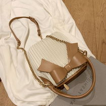 Bag Packs Women Bag 2021 New Summer Texture Small Crowddesign Superior Sense Single Shoulder Diagonal Satchel Bag 100 Ride Ocean