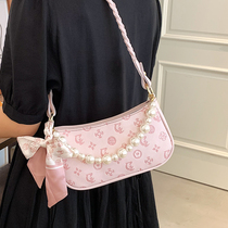 Faraxillary Underarms Bag for women Summer 2021 New texture Advanced small crowddesigner Single-shoulder inclined satchel bag 100 lap