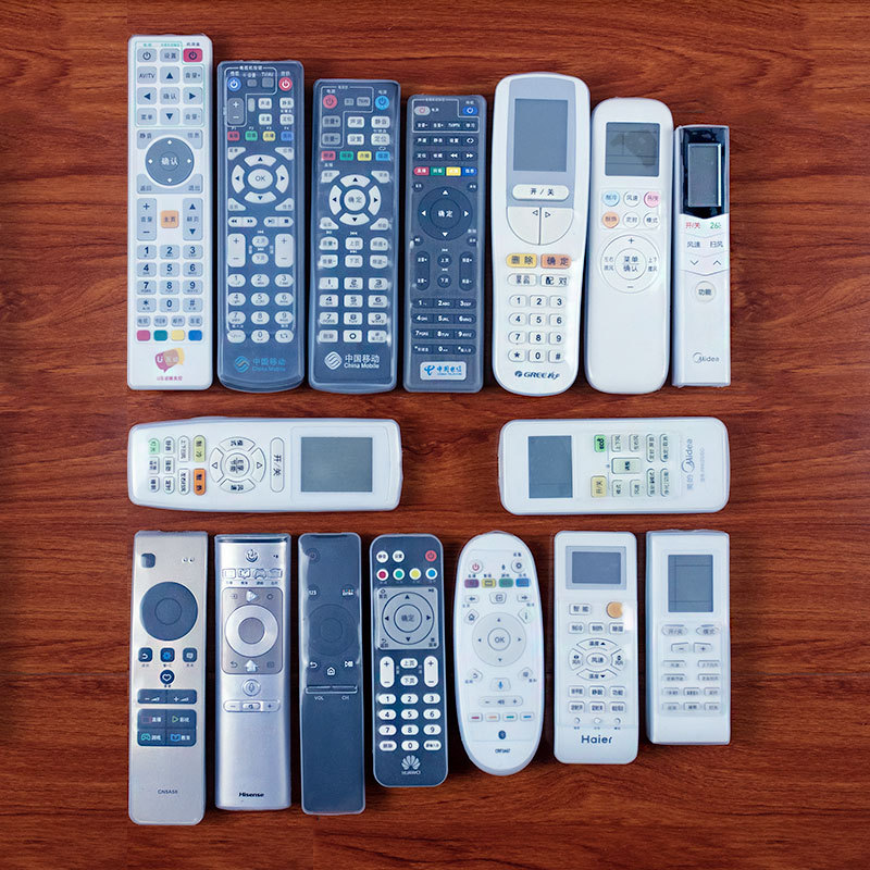Tv Set-Top Box Air Conditioner Remote Control Cover Hd Silicone Cover Remote Control Panel Dustproof, Waterproof and Anti-Fall Protective Cover